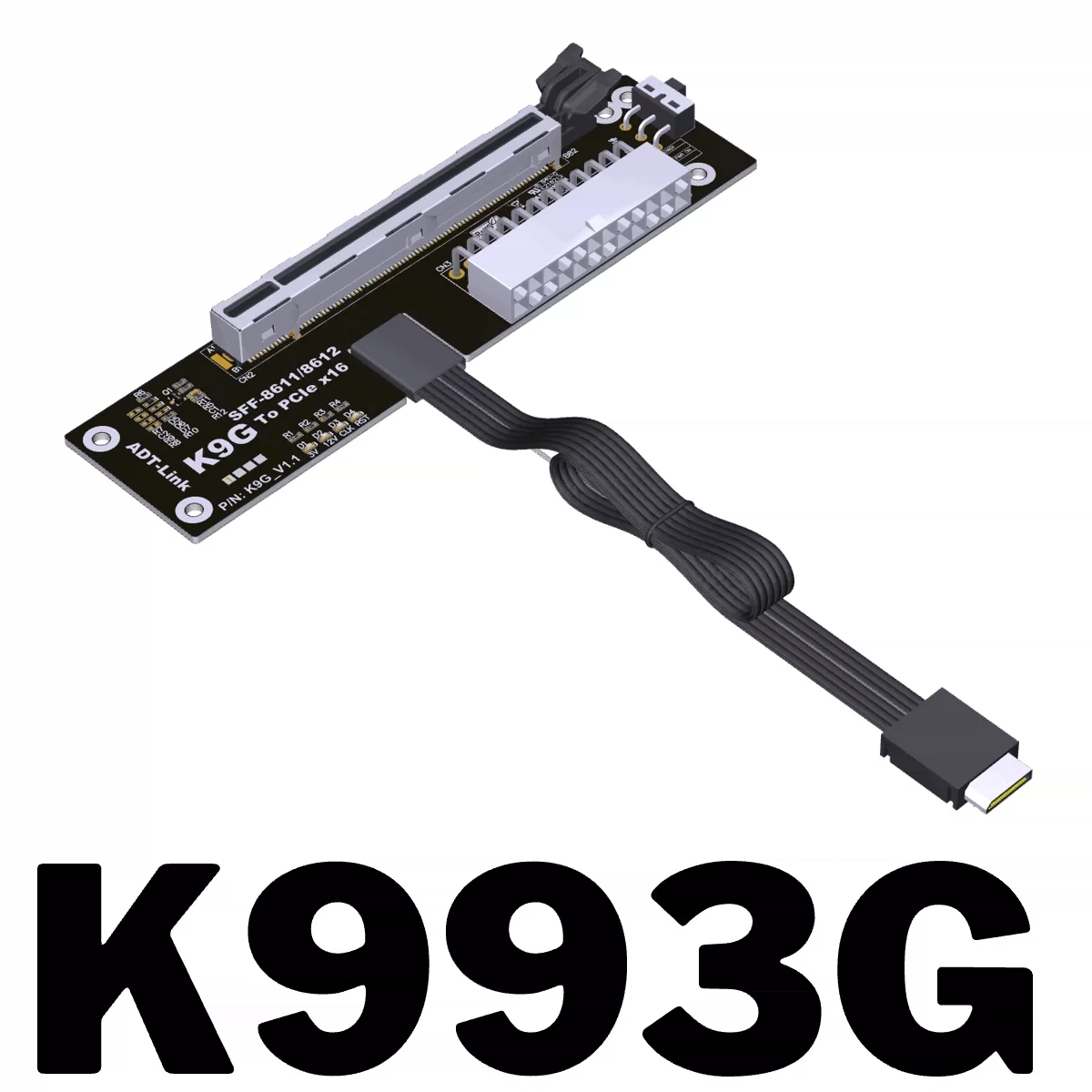 K993G-BK7 PCI-E 5.0 x4 to OCuL - Oculink Egpu Mini Pc recension och pris
